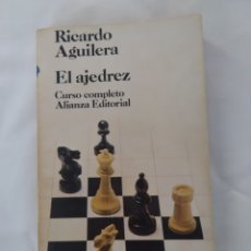 Coleccionismo deportivo: EL AJEDREZ - RICARDO AGUILERA,TAPA BLANDA