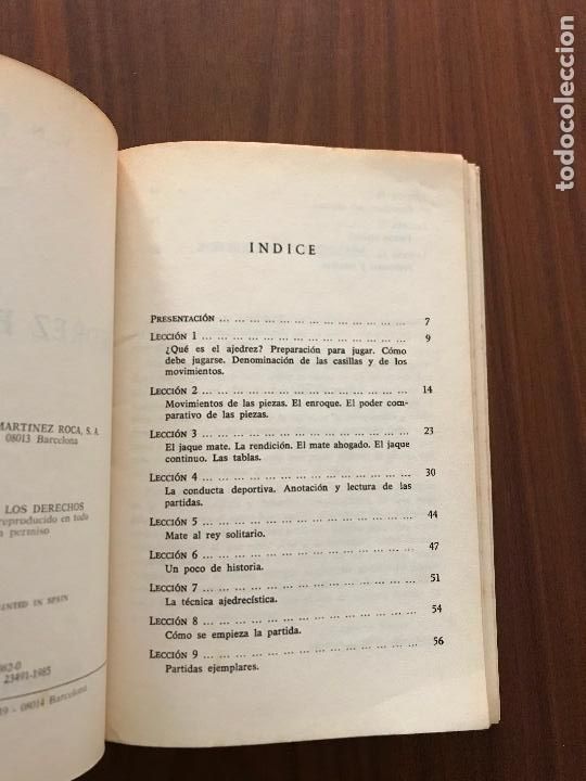 Coleccionismo deportivo: AJEDREZ ELEMENTAL , V.N PANOV , COLECCI&Oacute;N ESCAQUES , EDICIONES MARTINEZ ROCA - Foto 2