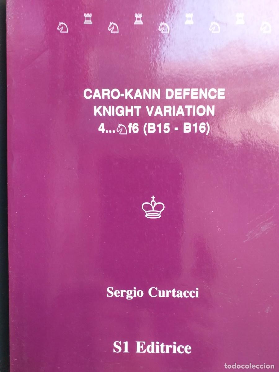 caro kann defence knight variation 4 cf6 b15 - Comprar Livros antigos de  Xadrez no todocoleccion