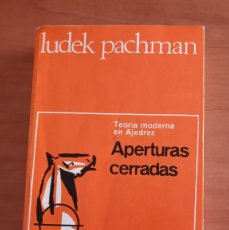 Coleccionismo deportivo: APERTURAS CERRADAS, DE LUDEK PACHMAN