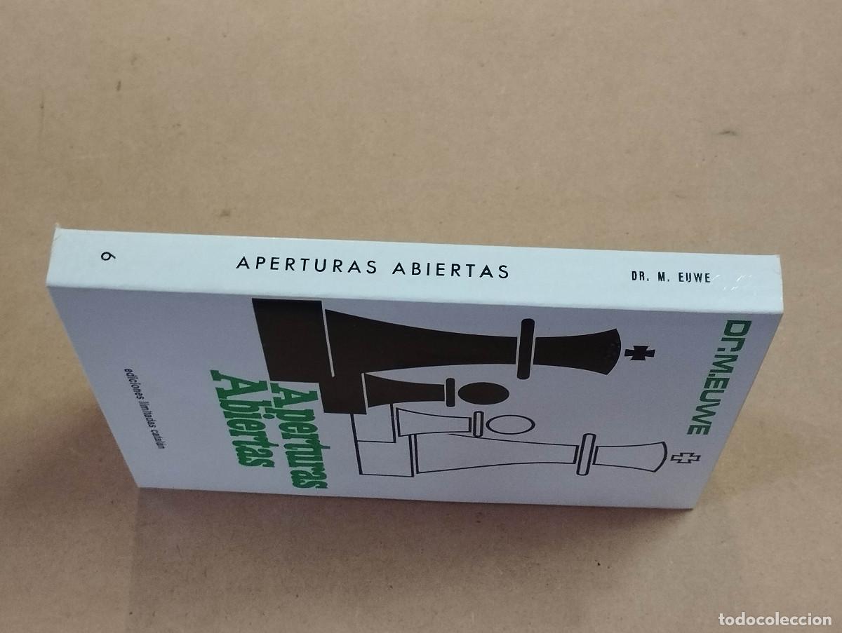 Coleccionismo deportivo: AJEDREZ - APERTURAS ABIERTAS - DR. M. EUWE - Foto 2