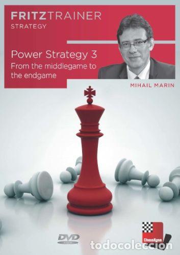 Coleccionismo deportivo: Ajedrez. Chess. Power Strategy 3 - Mihail Marin DVD - Foto 1