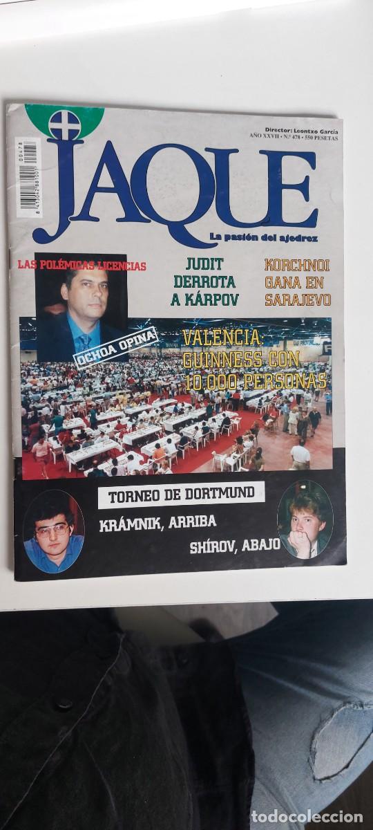 Coleccionismo deportivo: Revista Jaque 478 - Foto 1