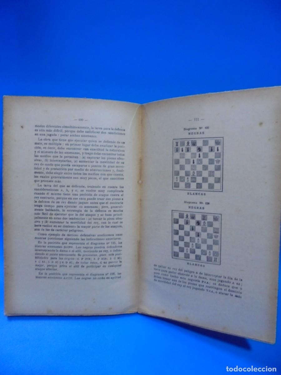 Coleccionismo deportivo: CURSO DE AJEDREZ. EMANUEL LASKER. SIN FECHAR. PAGS : 301. - Foto 3