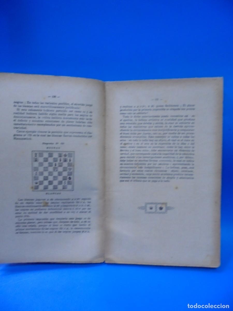 Coleccionismo deportivo: CURSO DE AJEDREZ. EMANUEL LASKER. SIN FECHAR. PAGS : 301. - Foto 4