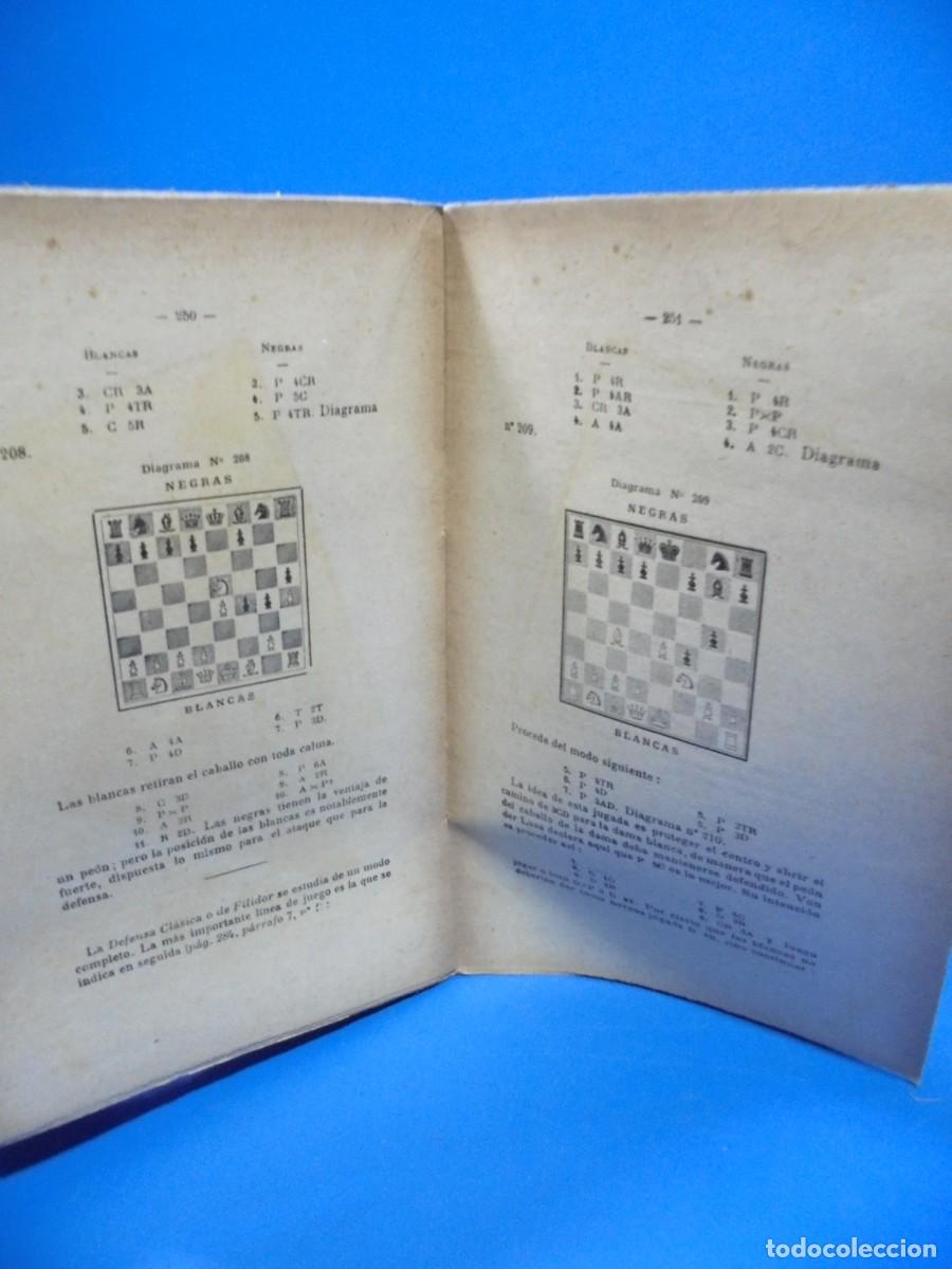 Coleccionismo deportivo: CURSO DE AJEDREZ. EMANUEL LASKER. SIN FECHAR. PAGS : 301. - Foto 5