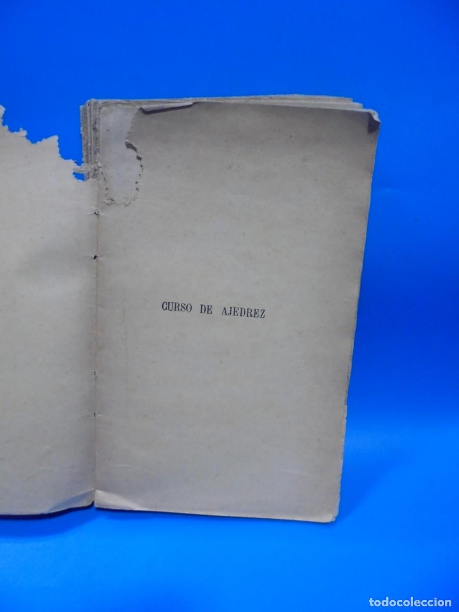 Coleccionismo deportivo: CURSO DE AJEDREZ. EMANUEL LASKER. SIN FECHAR. PAGS : 301. - Foto 7