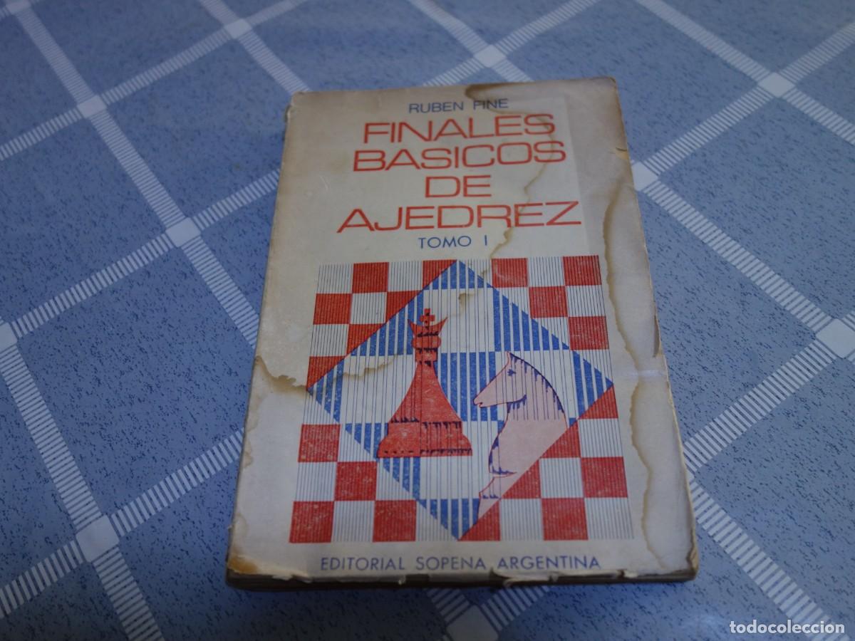 Coleccionismo deportivo: AJEDREZ.CHESS. RUBEN FINE. FINALES B&Aacute;SICOS DE AJEDREZ.TOMO I - Foto 1