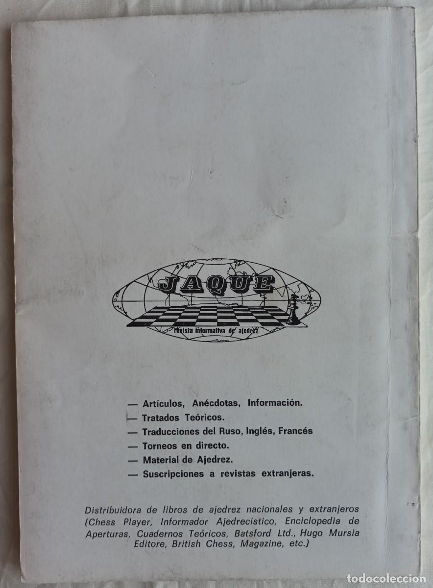 Coleccionismo deportivo: CUADERNOS TE&Oacute;RICOS DE AJEDREZ N.&ordm; 1. - Foto 2