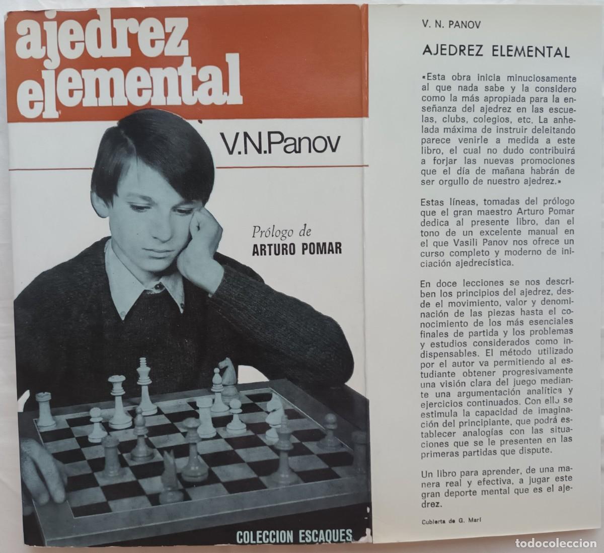 Coleccionismo deportivo: AJEDREZ ELEMENTAL. PANOV, V. N. - Foto 2