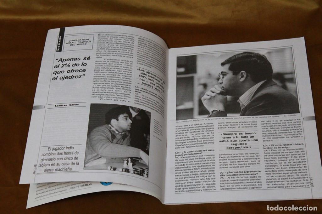 Coleccionismo deportivo: Revista de ajedrez Jaque. N&ordm; 536. - Foto 2