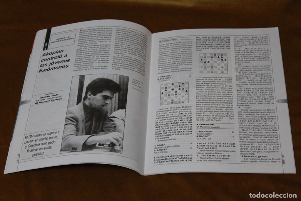 Coleccionismo deportivo: Revista de ajedrez Jaque. N&ordm; 536. - Foto 3