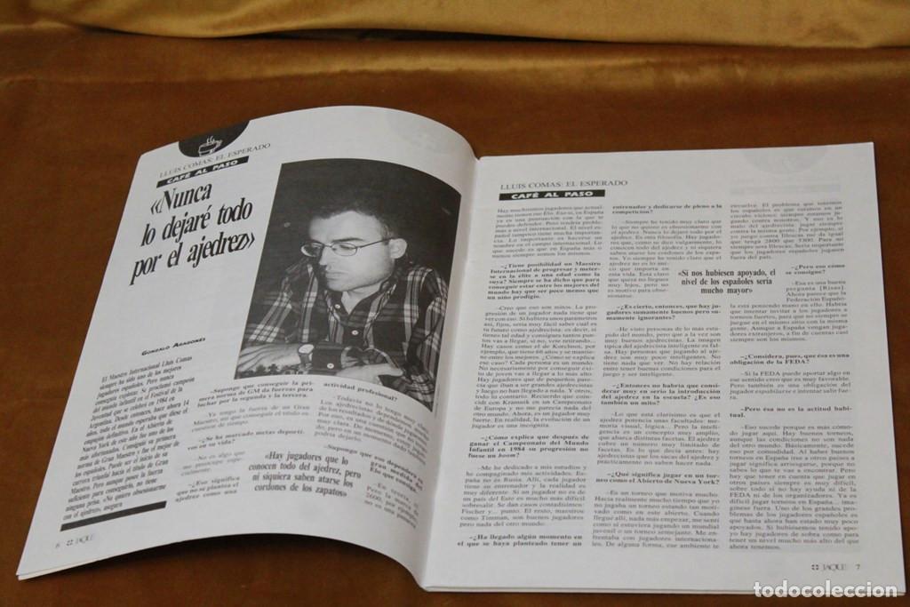 Coleccionismo deportivo: Revista de ajedrez Jaque. N&ordm; 472. - Foto 3