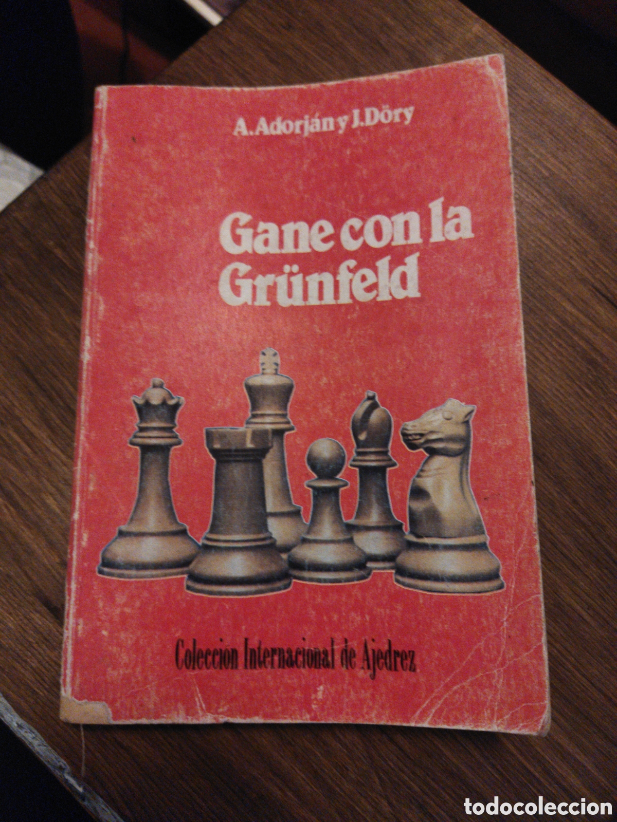 Coleccionismo deportivo: Gane con la Gr&uuml;nfeld/ A. Adorj&aacute;n y J, D&ouml;ry - Foto 1