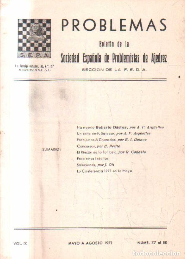 Coleccionismo deportivo: MAYO A AGOSTO. 1971. N.&ordm; 77 AL 80. A-AJD-609 - Foto 1