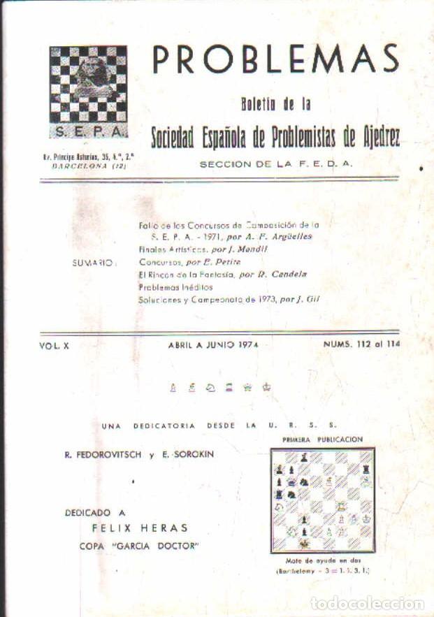 Coleccionismo deportivo: ABRIL A JUNIO. 1974. N.&ordm; 112 AL 114. A-AJD-613 - Foto 1
