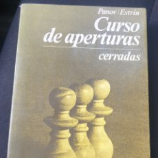 Coleccionismo deportivo: CURSO DE APERTURAS. CERRADAS - PANORAMA/ ESTRIN