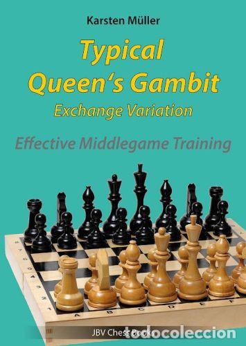 Coleccionismo deportivo: Ajedrez. Chess. Typical Queen&acute;s Gambit Exchange Variation - Karsten M&uuml;ller - Foto 1