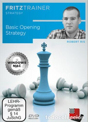 Coleccionismo deportivo: Ajedrez. Chess. Basic Opening Strategy - Robert Ris DVD - Foto 1