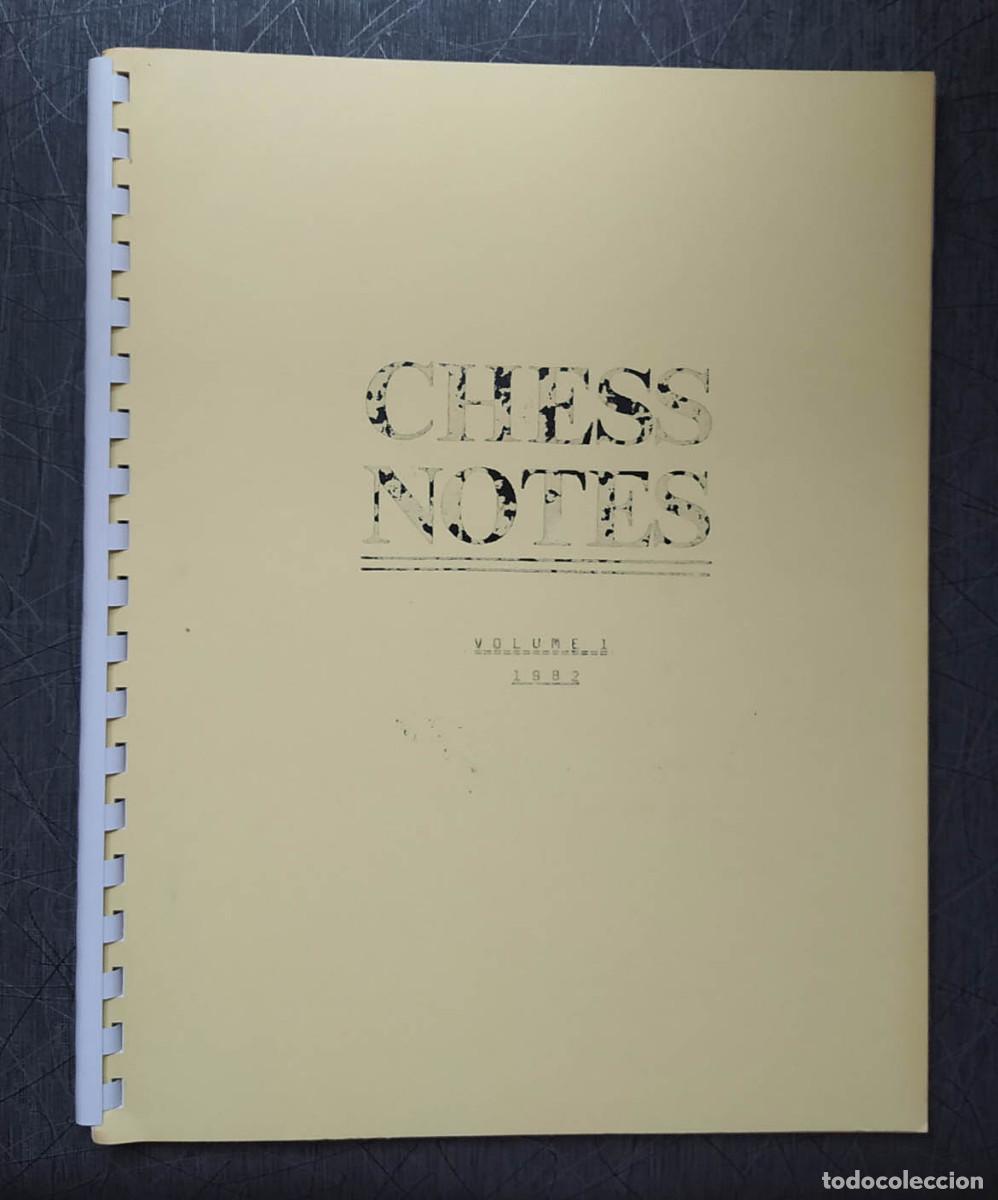 Coleccionismo deportivo: Ajedrez: Chess Notes Vol 1 1982 Edward Winter - Foto 2
