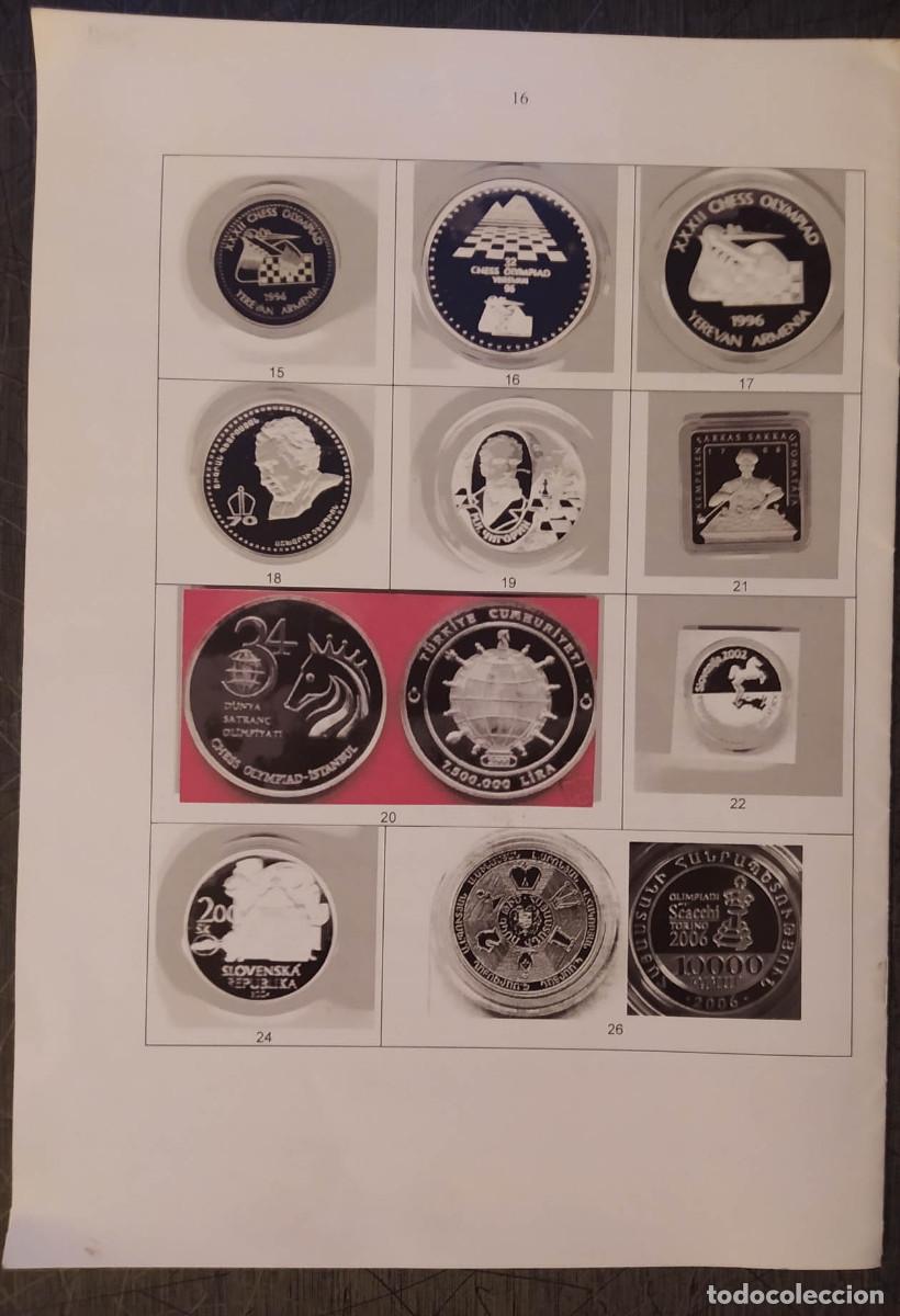 Coleccionismo deportivo: Ajedrez: Catalogo de Monedas y Billetes tema ajedrez - Foto 2