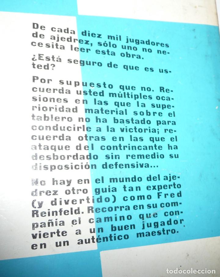 Coleccionismo deportivo: Tercer libro de ajedrez - Fred Reinfeld (Bruguera, 1966) - Foto 3