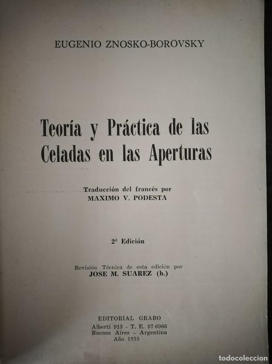 Coleccionismo deportivo: Teor&iacute;a y Pr&aacute;ctica de las Celadas en las Aperturas. Eugenio Znosko-Borovsky. Ajedrez. - Foto 3