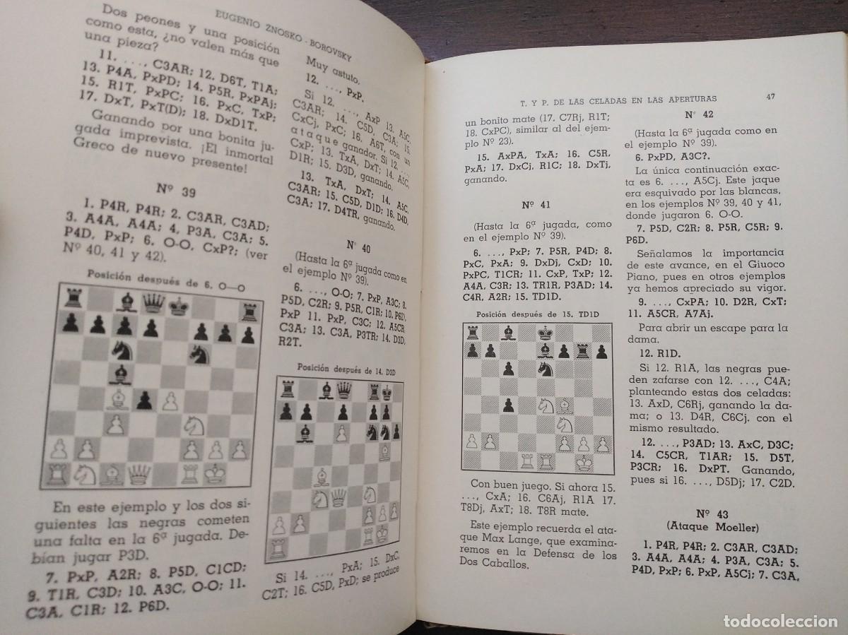 Coleccionismo deportivo: Teor&iacute;a y Pr&aacute;ctica de las Celadas en las Aperturas. Eugenio Znosko-Borovsky. Ajedrez. - Foto 8