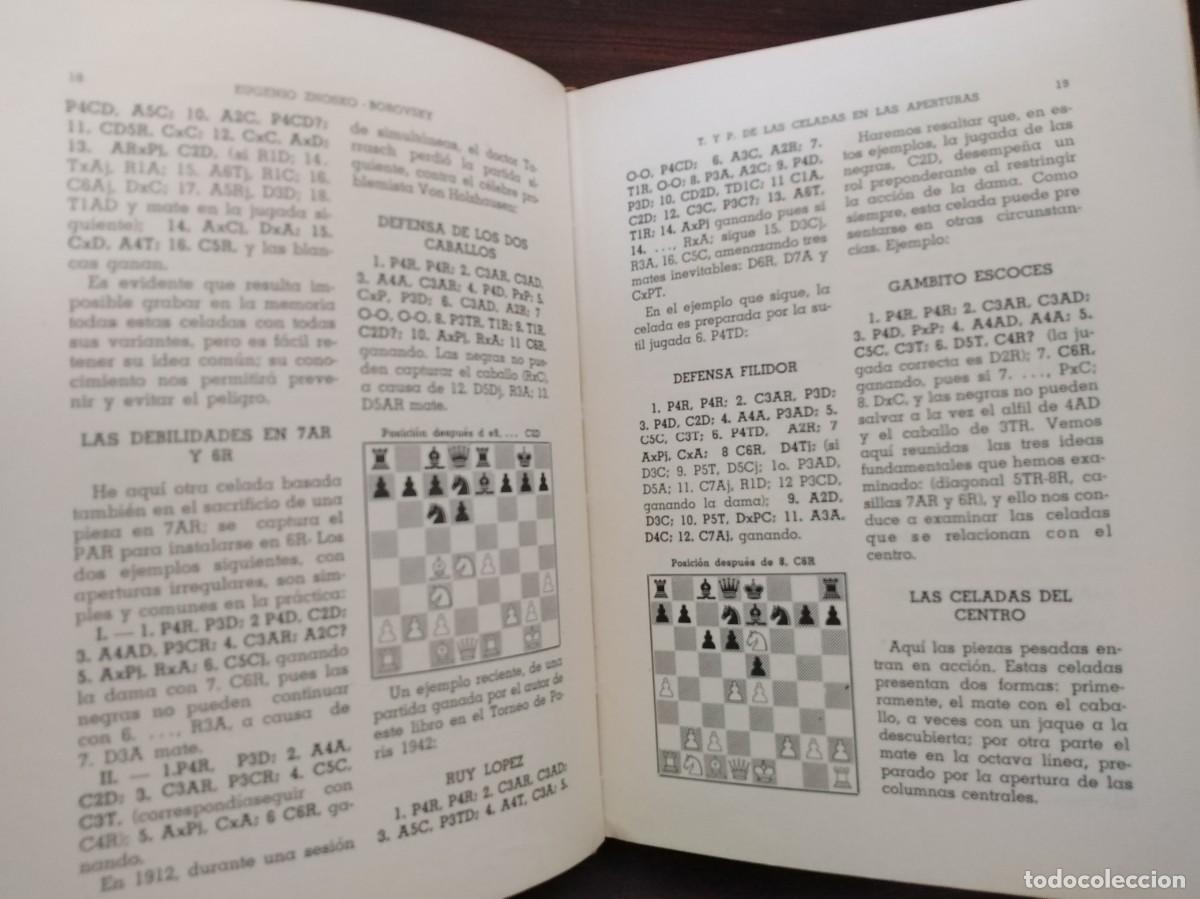 Coleccionismo deportivo: Teor&iacute;a y Pr&aacute;ctica de las Celadas en las Aperturas. Eugenio Znosko-Borovsky. Ajedrez. - Foto 11