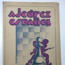 Coleccionismo deportivo: REVISTA AJEDREZ ESPAÑOL Nº 147-148 MADRID MARZO-ABRIL 1954