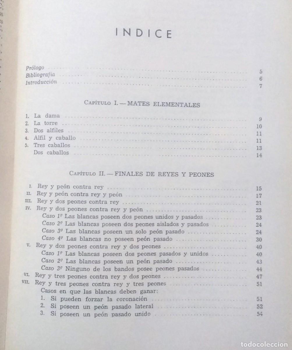Coleccionismo deportivo: FINALES B&Aacute;SICOS DE AJEDREZ - RUB&Eacute;N FINE - COMPLETO 2 VOL. - 1967 - Foto 2