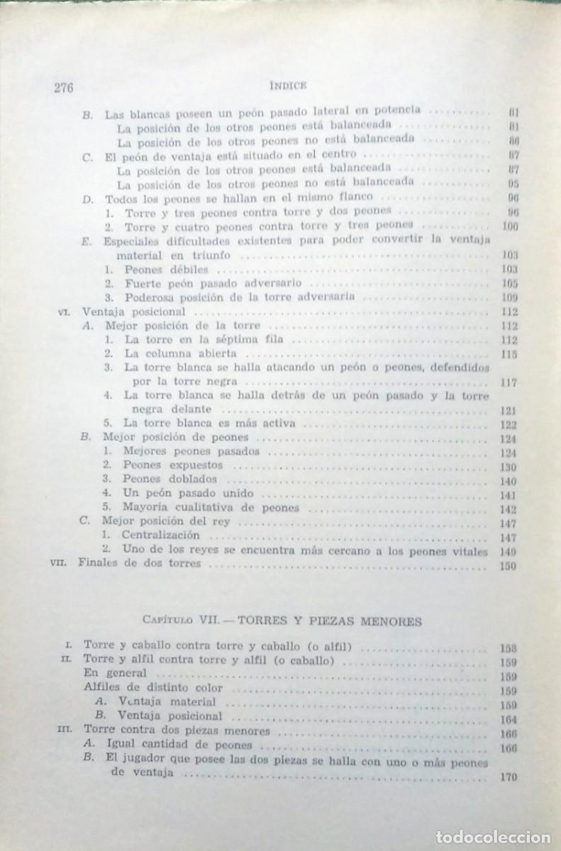 Coleccionismo deportivo: FINALES B&Aacute;SICOS DE AJEDREZ - RUB&Eacute;N FINE - COMPLETO 2 VOL. - 1967 - Foto 6