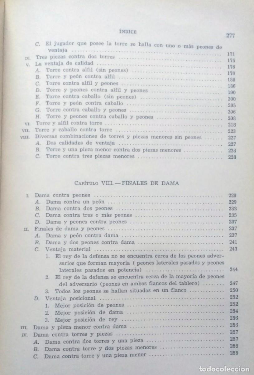 Coleccionismo deportivo: FINALES B&Aacute;SICOS DE AJEDREZ - RUB&Eacute;N FINE - COMPLETO 2 VOL. - 1967 - Foto 7