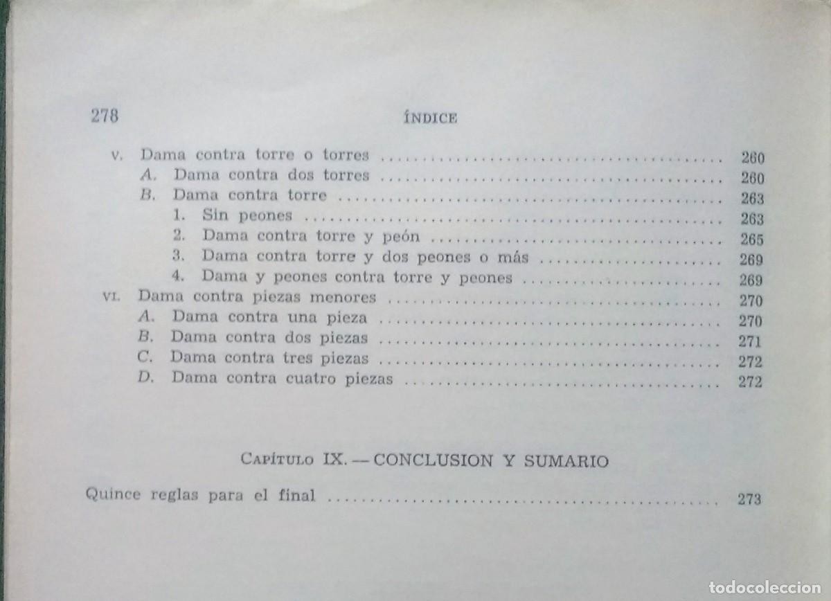 Coleccionismo deportivo: FINALES B&Aacute;SICOS DE AJEDREZ - RUB&Eacute;N FINE - COMPLETO 2 VOL. - 1967 - Foto 8