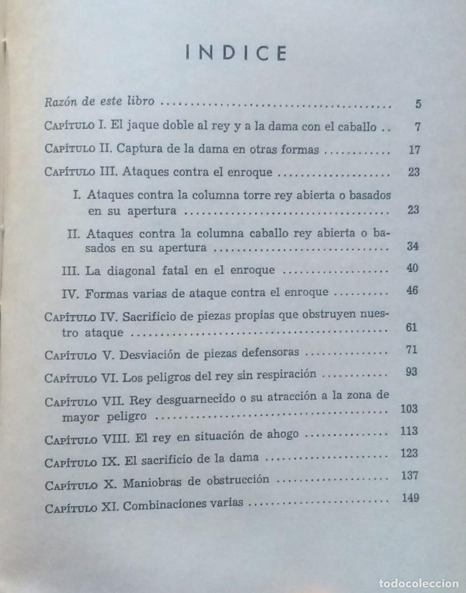 Coleccionismo deportivo: EJERCICIOS DE COMBINACI&Oacute;N CON FINALES BRILLANTES - LUIS PALAU - 1967. - Foto 2