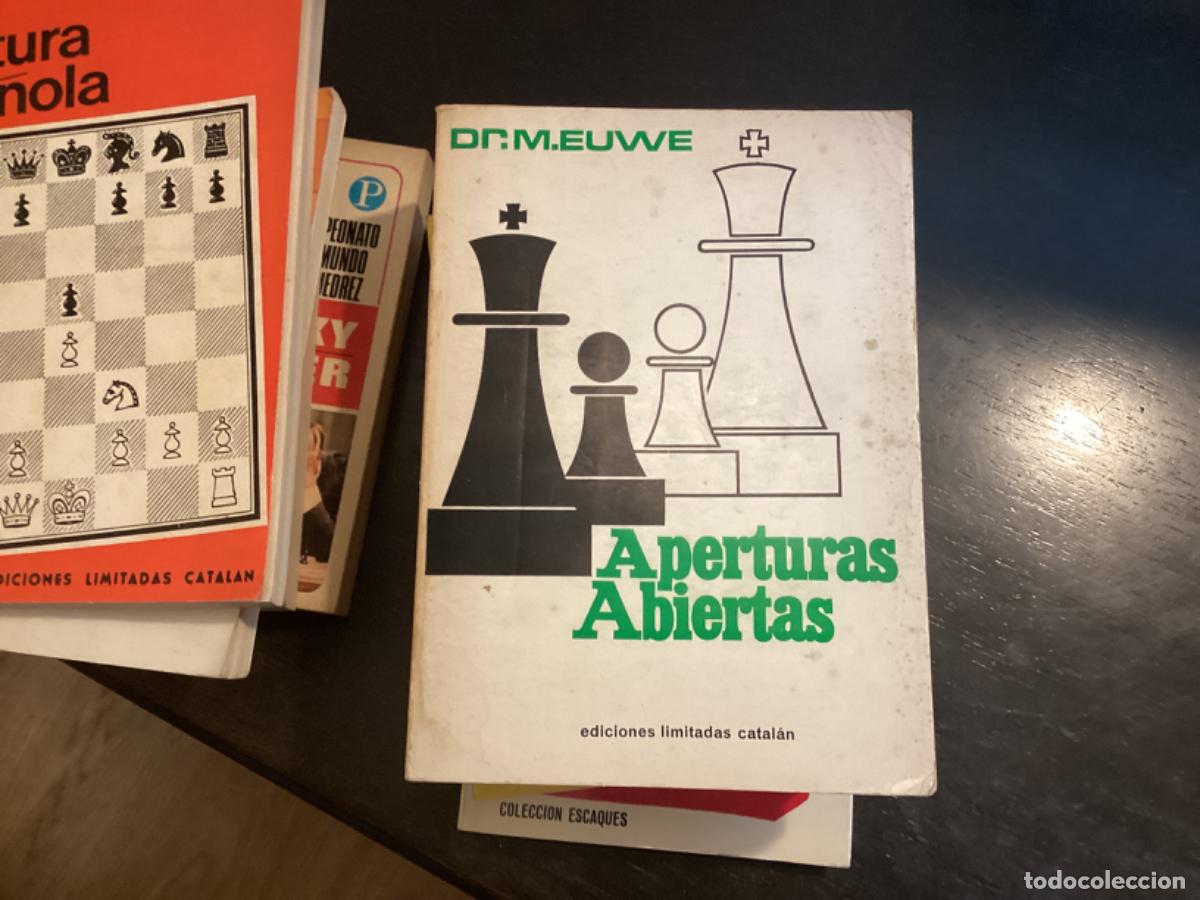 Coleccionismo deportivo: APERTURAS ABIERTAS - DR. M. EUWE AJEDREZ 310pgs - Foto 2