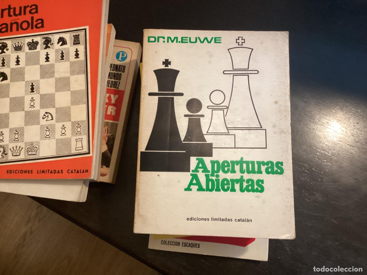 Coleccionismo deportivo: APERTURAS ABIERTAS - DR. M. EUWE AJEDREZ 310pgs - Foto 1