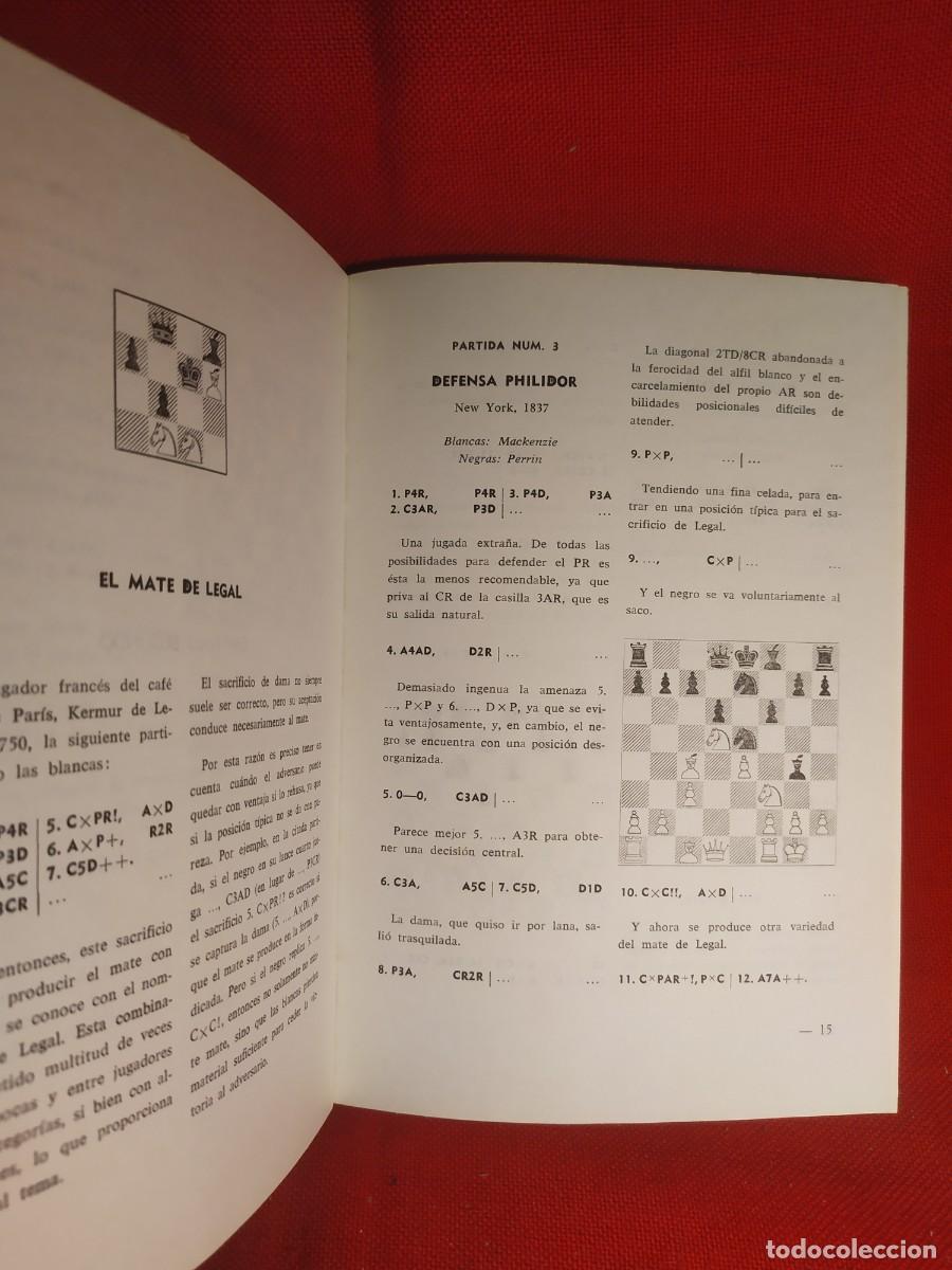 Coleccionismo deportivo: 1966. Ajedrez. Jaque Mate al rey. Julio Ganzo. - Foto 3