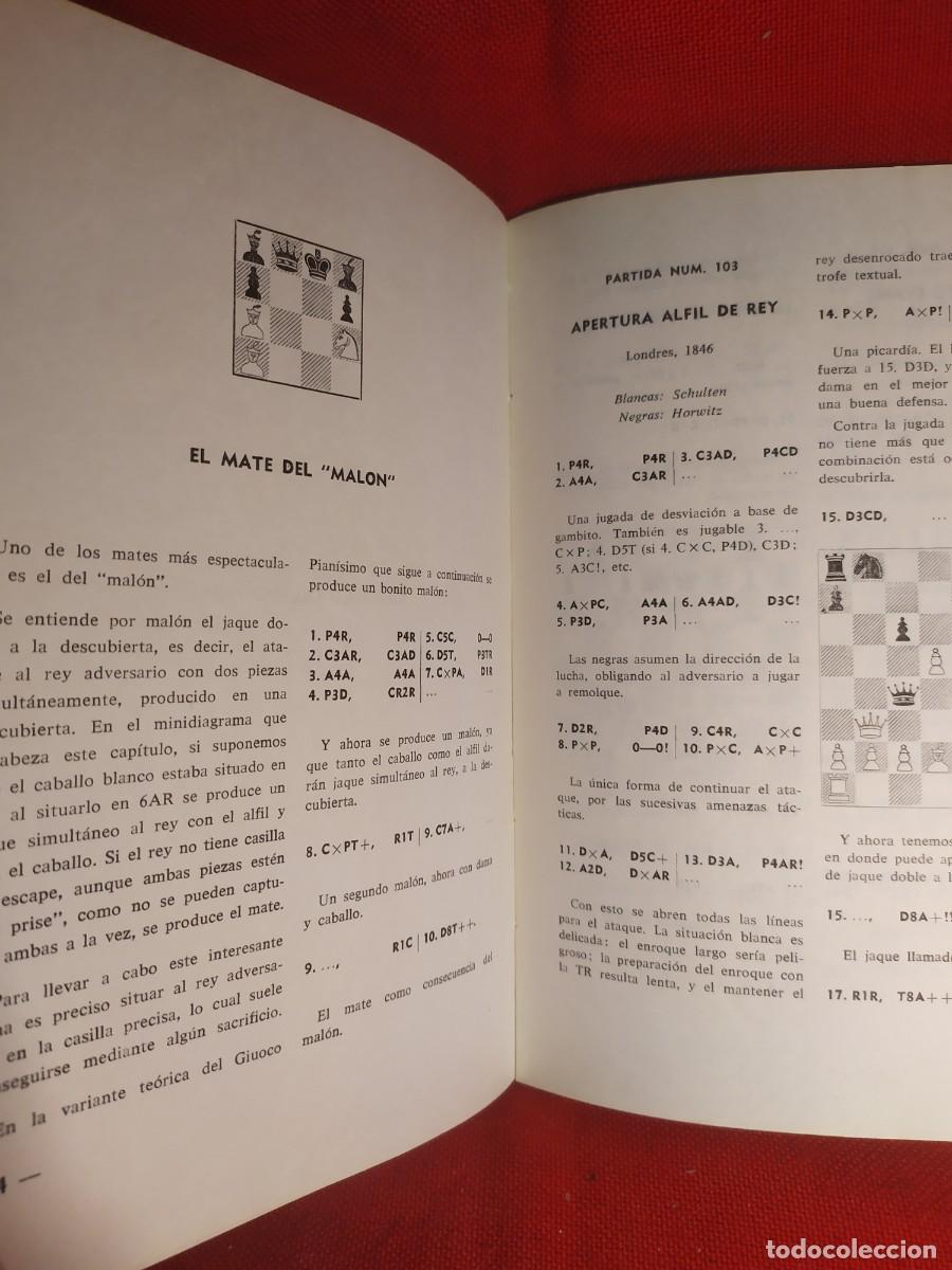 Coleccionismo deportivo: 1966. Ajedrez. Jaque Mate al rey. Julio Ganzo. - Foto 6