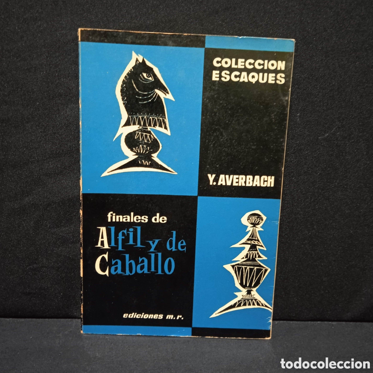 Coleccionismo deportivo: FINALES DE ALFIL Y DE CABALLO - Y AVERBACH - MART&Iacute;NEZ ROCA 1966 #EST - Foto 2