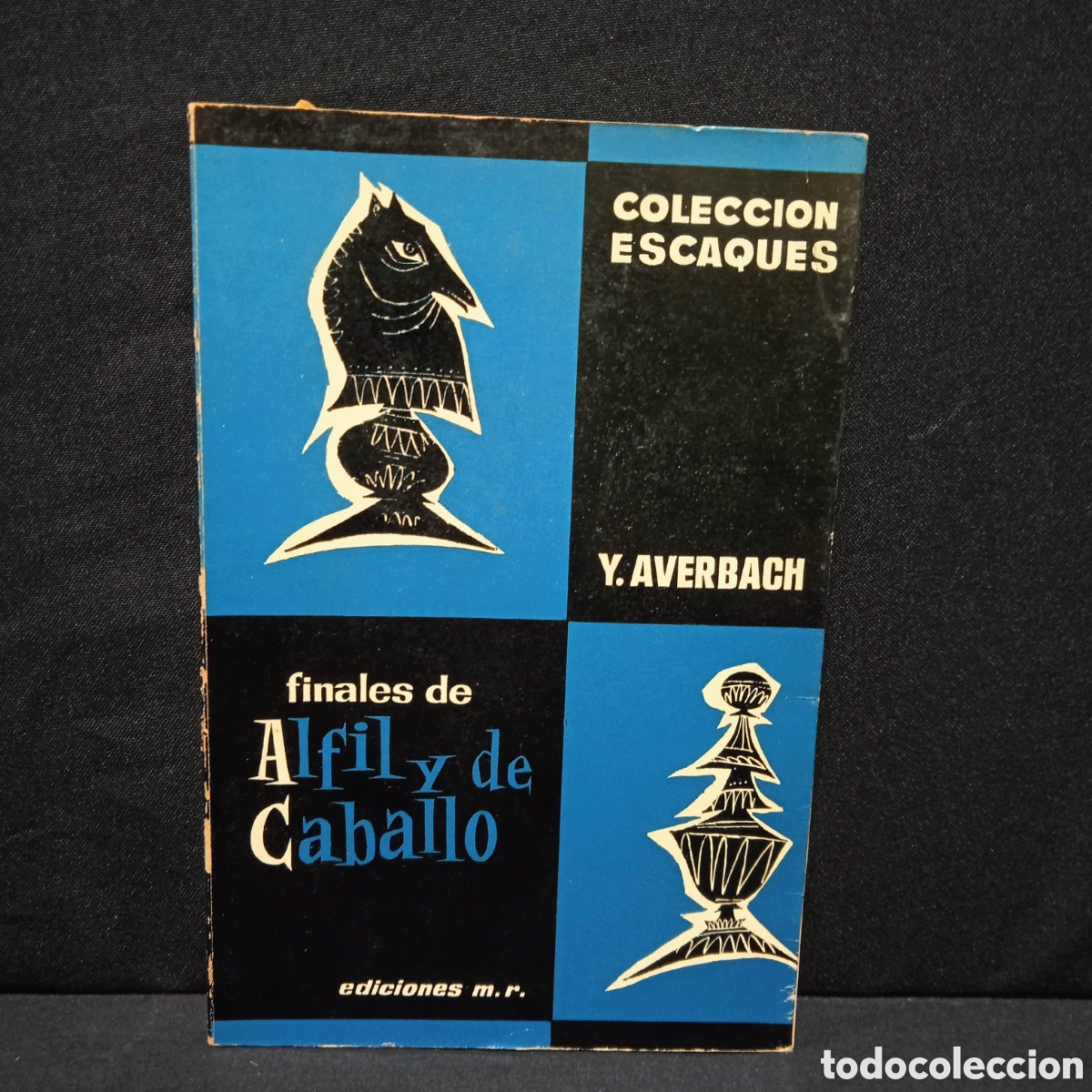 Coleccionismo deportivo: FINALES DE ALFIL Y DE CABALLO - Y AVERBACH - MART&Iacute;NEZ ROCA 1966 #EST - Foto 1