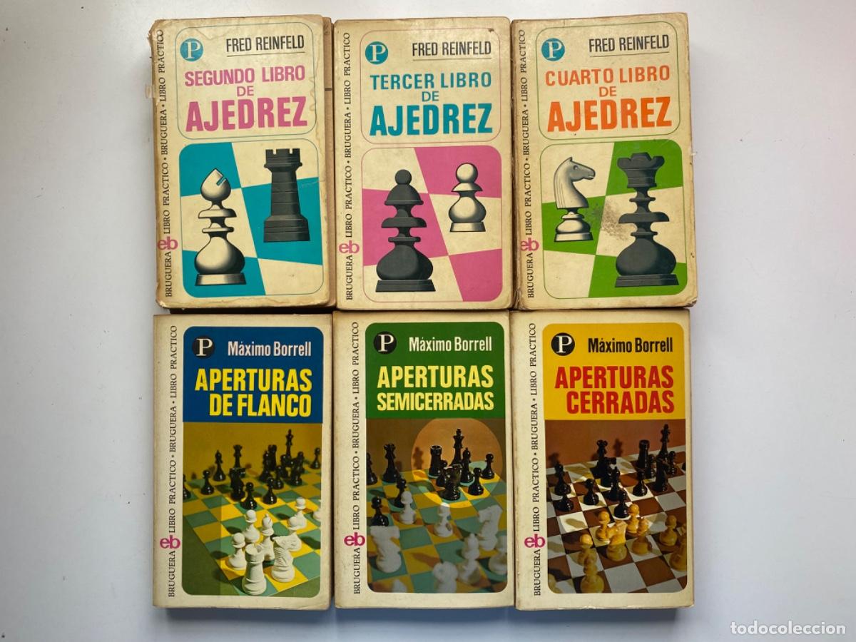 Coleccionismo deportivo: 6 Libros de ajedrez, de Fred Reinfeld y M&aacute;ximo Borrell - Foto 1