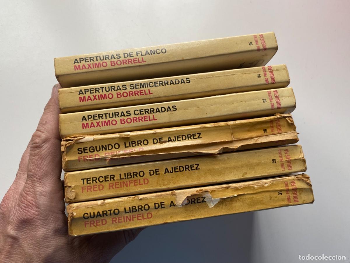 Coleccionismo deportivo: 6 Libros de ajedrez, de Fred Reinfeld y M&aacute;ximo Borrell - Foto 2