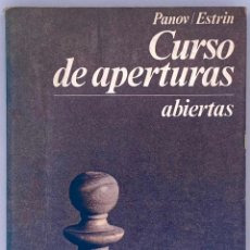 Coleccionismo deportivo: CURSO DE APERTURAS ABIERTAS. PANOV/ ESTRIN