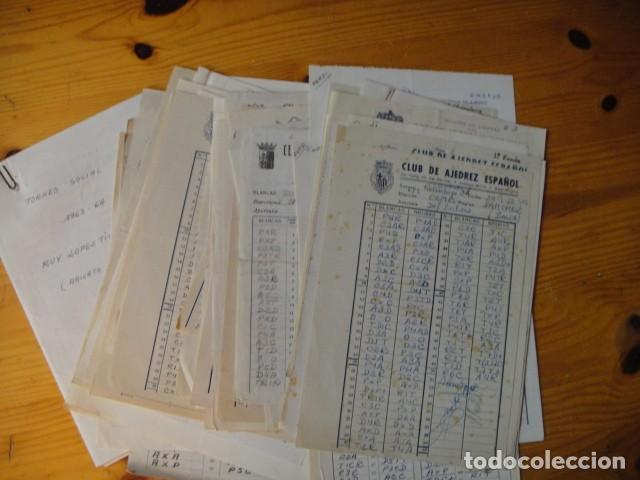 Coleccionismo deportivo: lote documentos de ajedrez - Foto 2