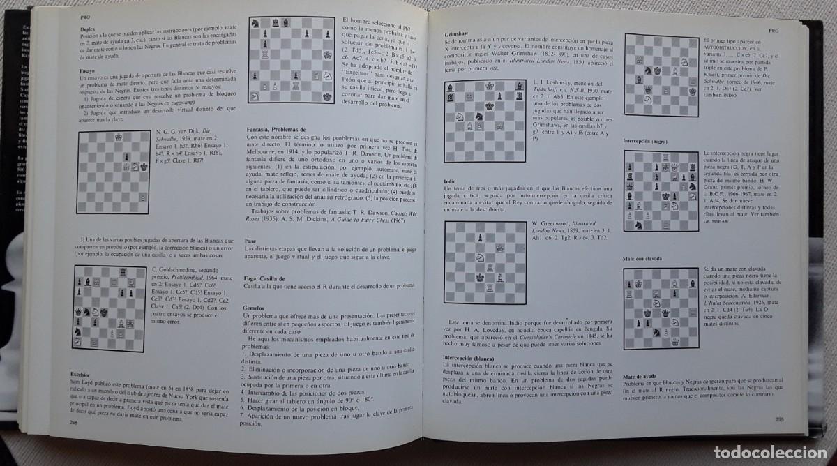 Coleccionismo deportivo: ENCICLOPEDIA DEL AJEDREZ. HARRY GOLOMBEK. - Foto 3