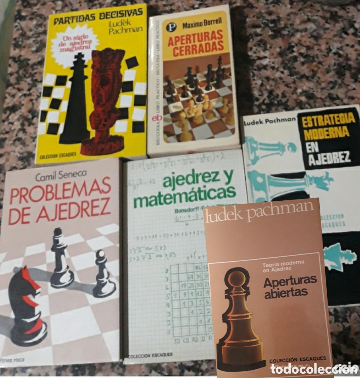 Coleccionismo deportivo: LOTE 6 LIBROS DE AJEDREZ - Foto 1