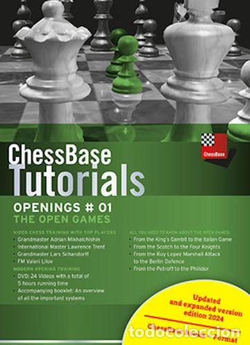 Coleccionismo deportivo: Ajedrez. Chess. ChessBase Tutorials Openings # 1 The Open Games - The ChessBase team Download - Foto 1