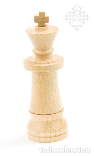 Coleccionismo deportivo: Chess. Pendrive Rey de ajedrez de madera de arce 32 GB - Foto 1