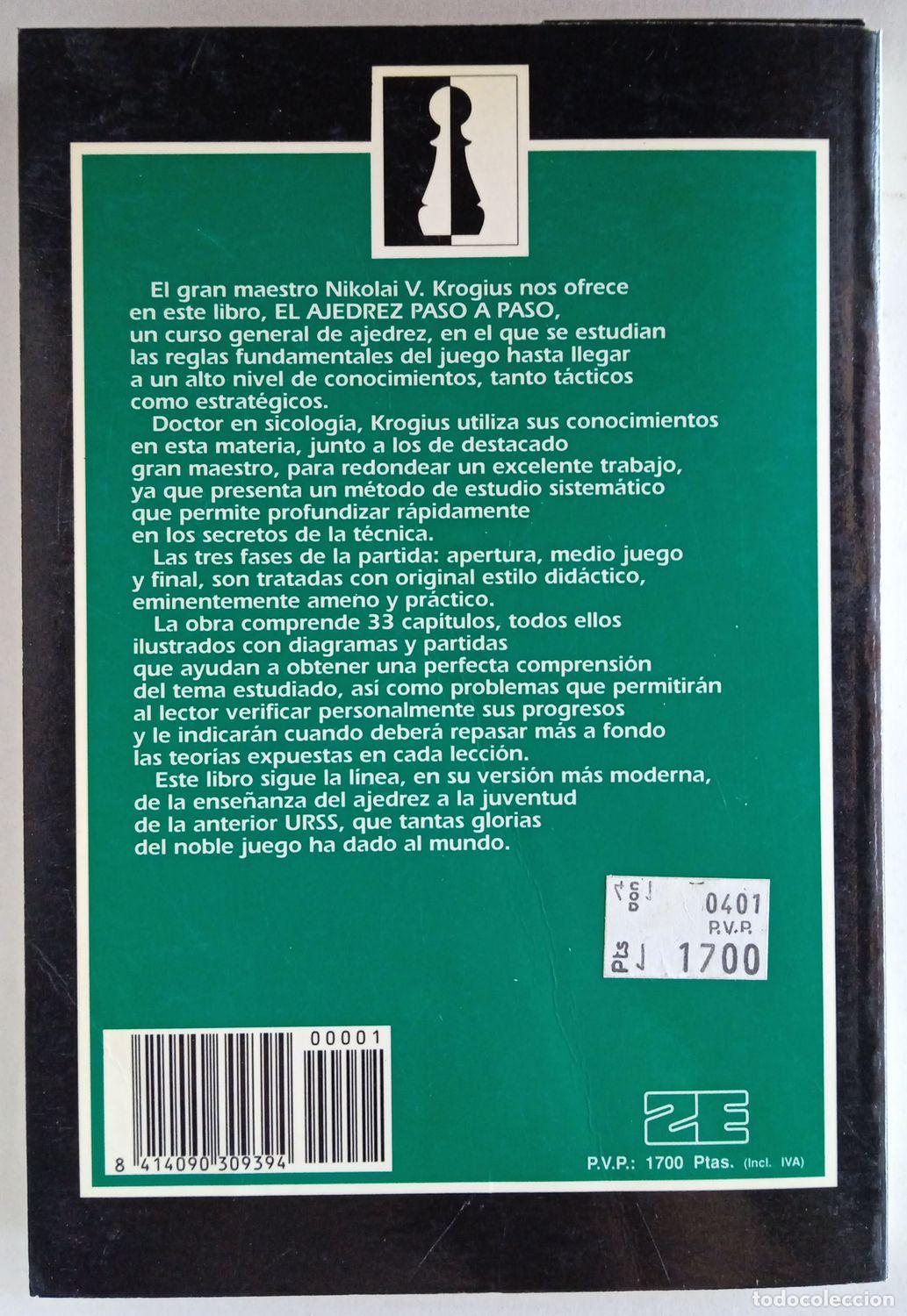 Coleccionismo deportivo: El ajedrez paso a paso. N.V. Krogius - Foto 12